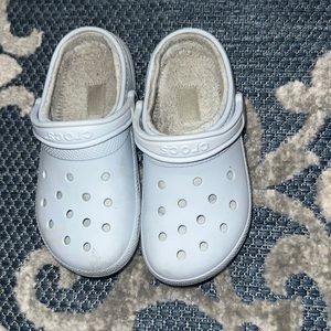 Fluffy crocs